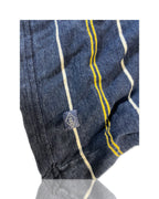 Fatface Men's Blue and Green T-shirt L27 W21 |SKU 4191