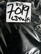 Black velvet long sleeve button-up shirt with a touch of elegance #gothic size M/L L 34 W 19 SKU 7019