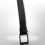 Vintage brown leather mens belt