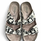 BJORNDAL Womens Fun Floral Sandals Shoes - Sz 39 8.5