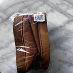 Tazmin Aztec Detail Faux Fur Lining Platform Slipper In Chestnut Faux Suede