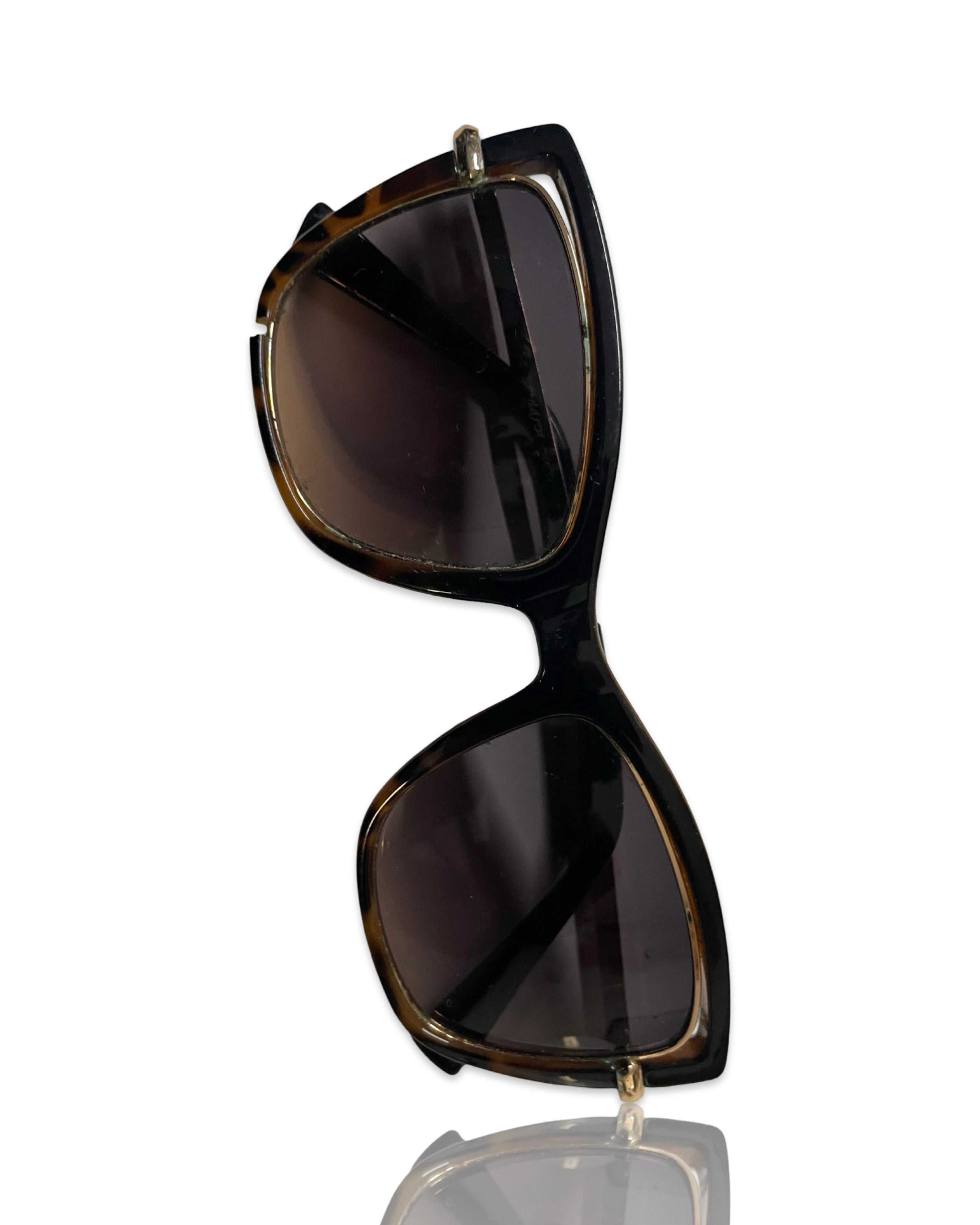 vintage Andrea bucci Women's Brown Sunglasses  |SKU 4205