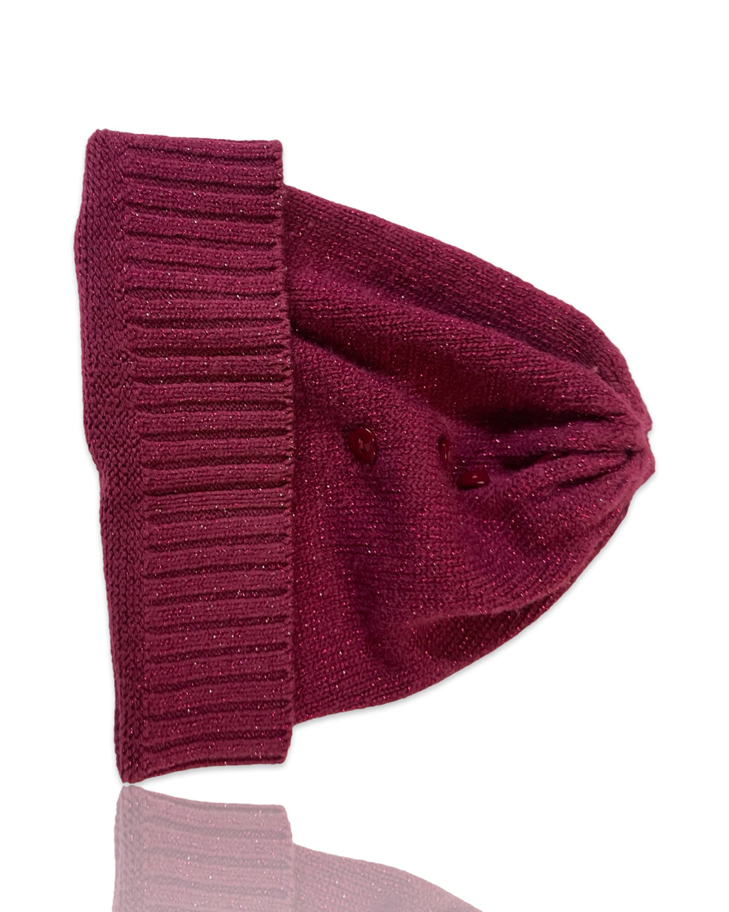 Cute womens y2k burgundy wine beannie |SKU 4192