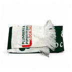 Vintage Irish Paddie scarf one size green and white SKU 6761