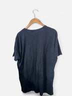 Black Jack & Jones cotton t-shirt with white print #casualwear
Size xxl 
SKU 7160
L 30 W 22