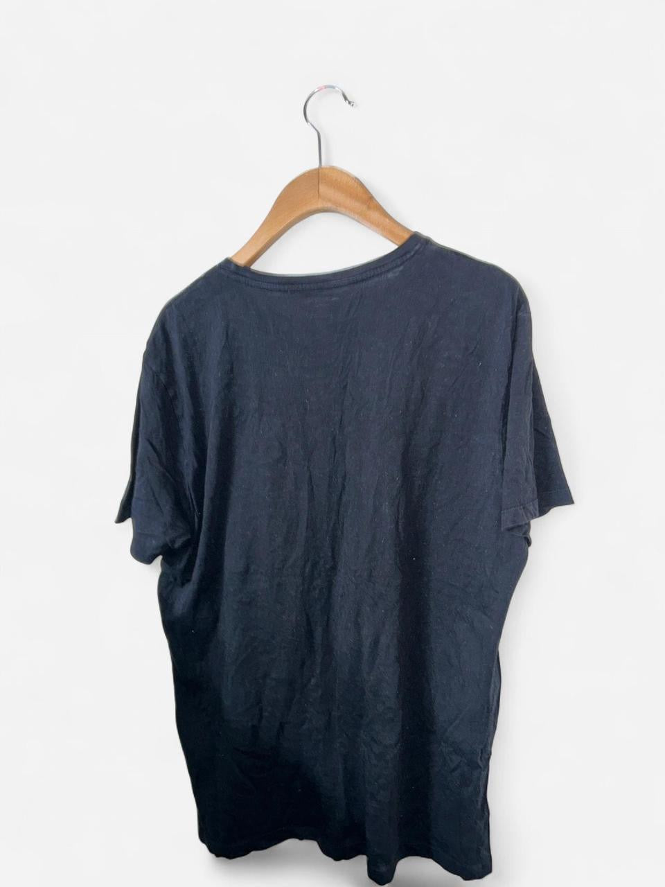 Black Jack & Jones cotton t-shirt with white print #casualwear
Size xxl 
SKU 7160
L 30 W 22