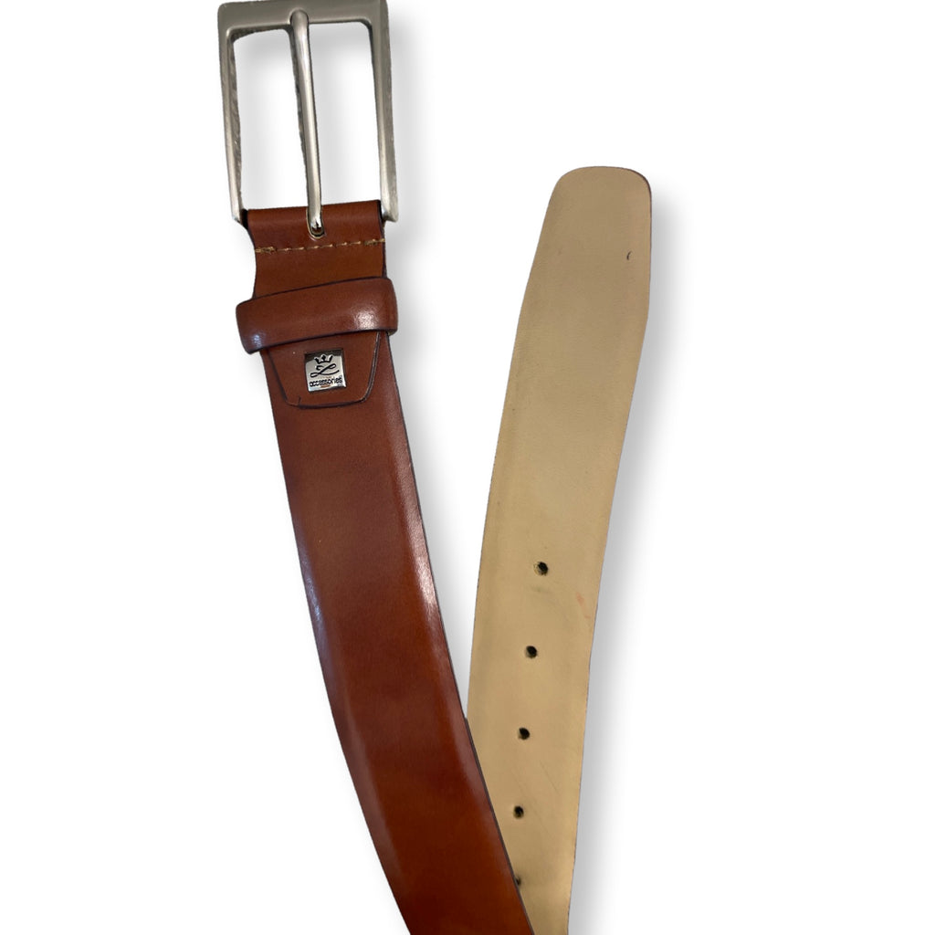 Rubynee Vintage y2k mens leather brown belt