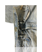 Vintage Jack and Jones Blue Wash Distressed  Jeans  L34 W30 |SKU 4256