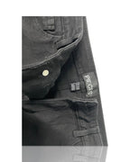 vintage black women's pieces jeggins in XL L31 W32|SKU 4238