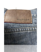 Vintage Tommy Hilfiger Brooklyn Regular Fit Men's Jeans in a classic blue jean , sized W34 L30 |SKU 4246