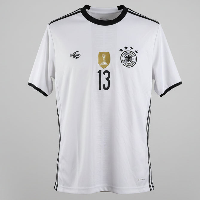 Adidas Germany 2016-2017 home soccer Thomas Müller jersey SKU 7396 size M