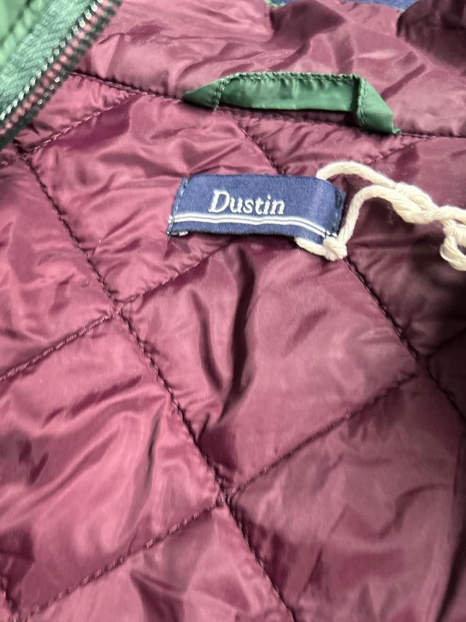 Womens Vest-DUSTIN-SPORT-"spruce night" green quilted full zip lined-PS SKU6937