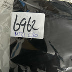 Kenneth Cole Womens Pants Size 31 Black Solid Cropped Straight Leg Slacks Cotton L30 W31 SKU 6962