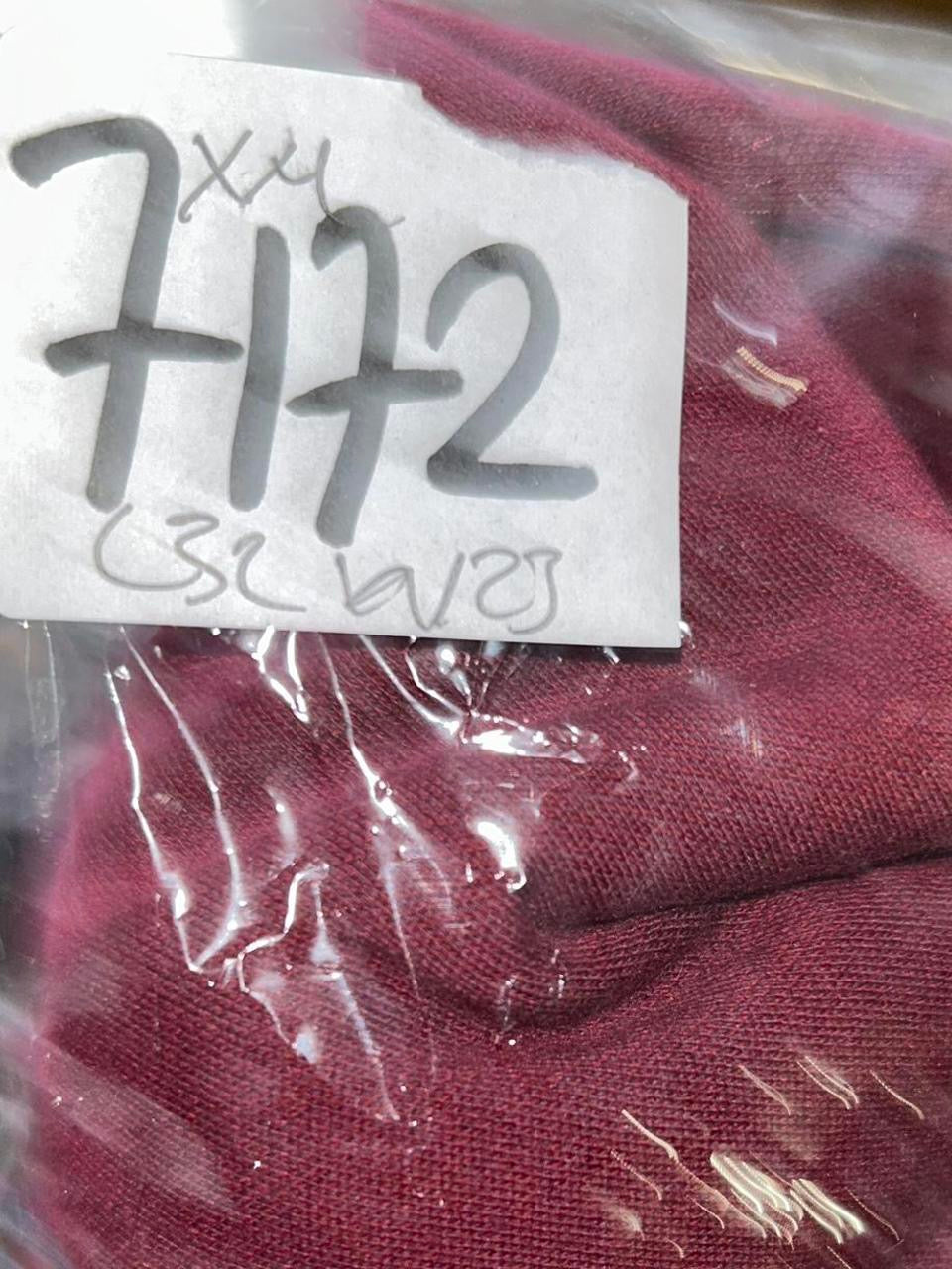 Original Penguin men's polo shirt in a burgundy color with a blue placket