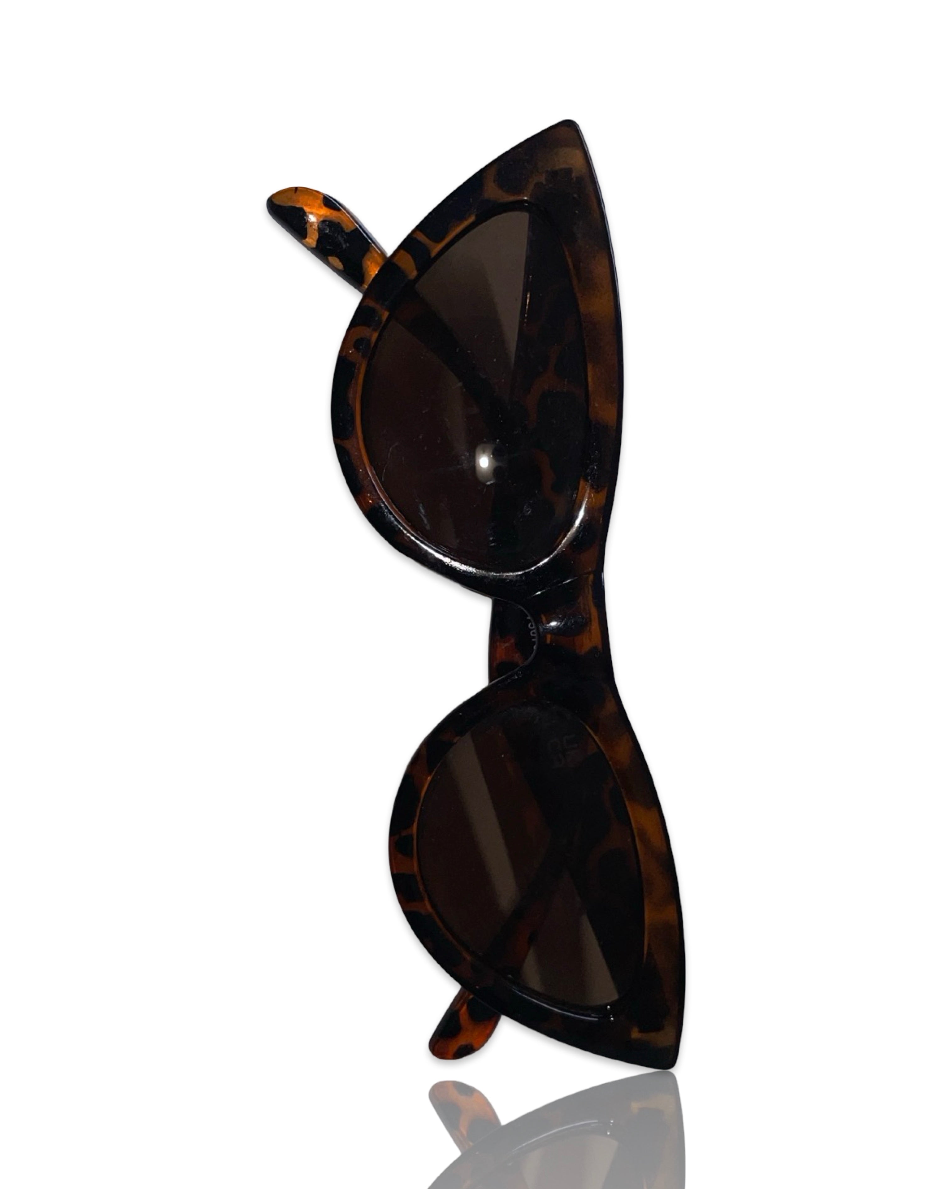 Vintage Cat Eye Cheetah  womens Print Sunglasses|SKU 4211