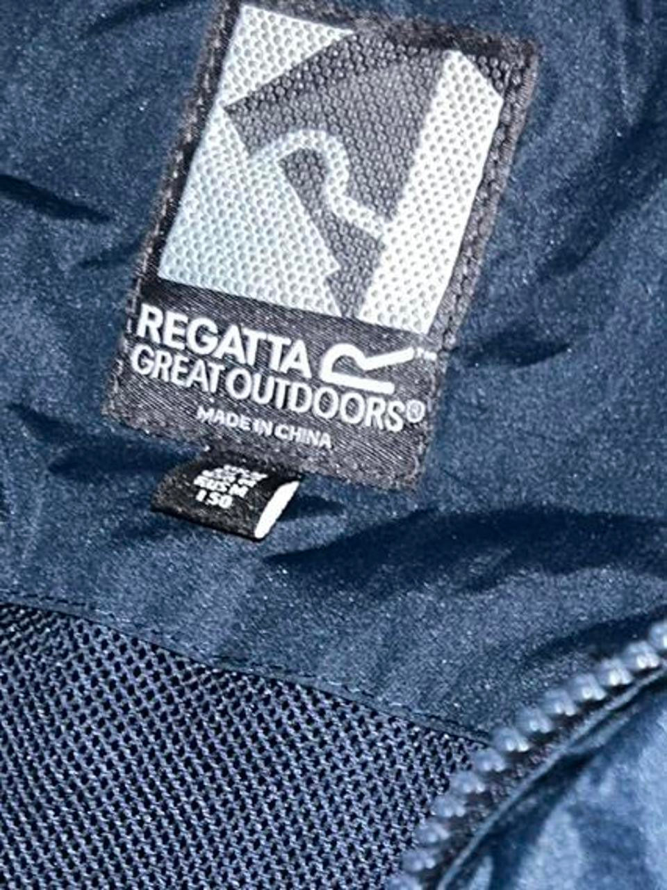 Regatta Pack-It III waterproof jacket in navy blue. 
