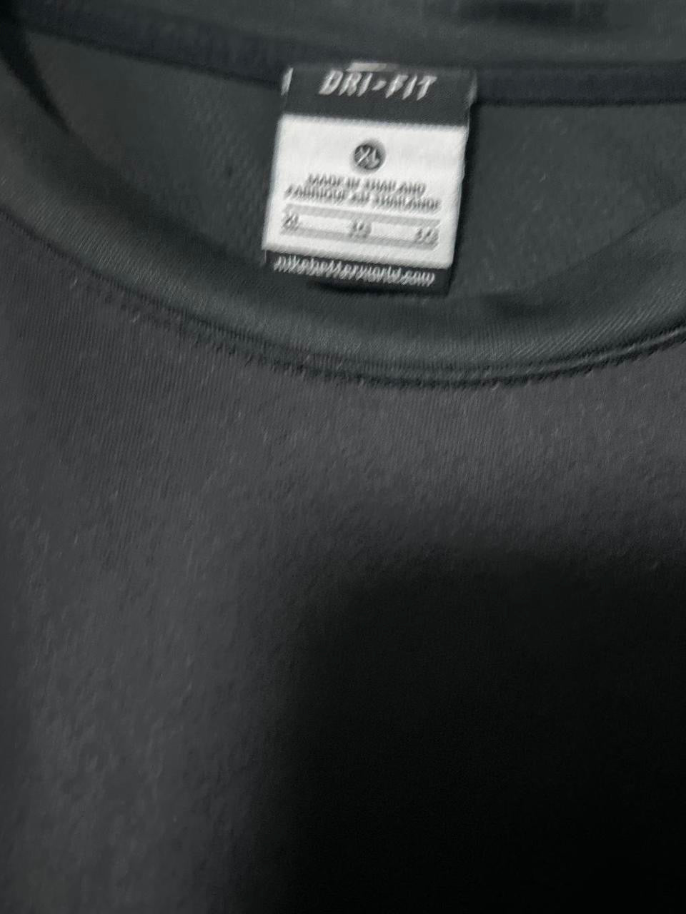 Nike Dri-fit black and grey sportswear shirt #sportswear