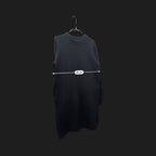 Rubynee Vintage y2k black liz devy long sleeve knitted jumper dress