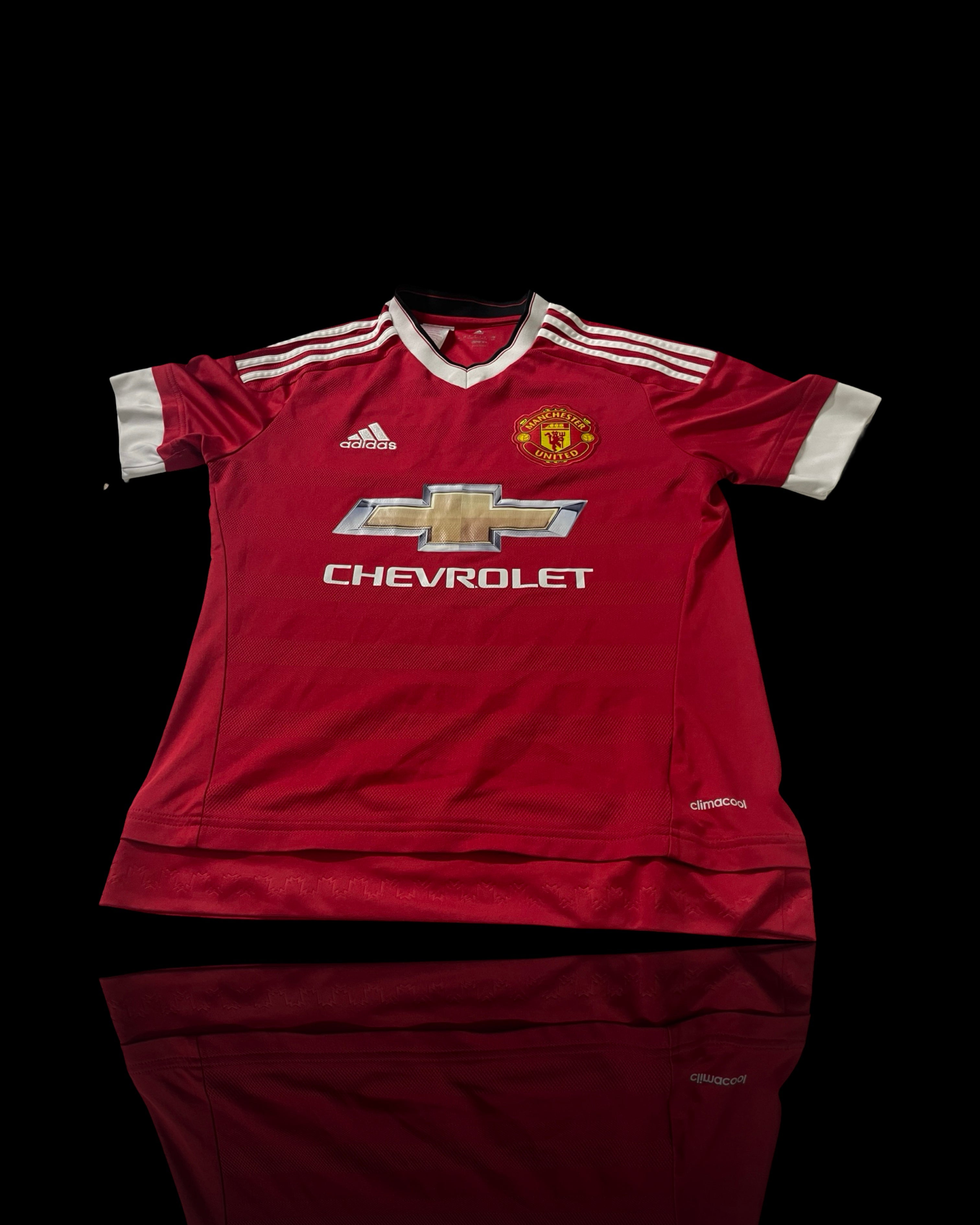 Adidas Manchester United Jersey Home shirt 2015 - 2016 Red Adizero Mens Small