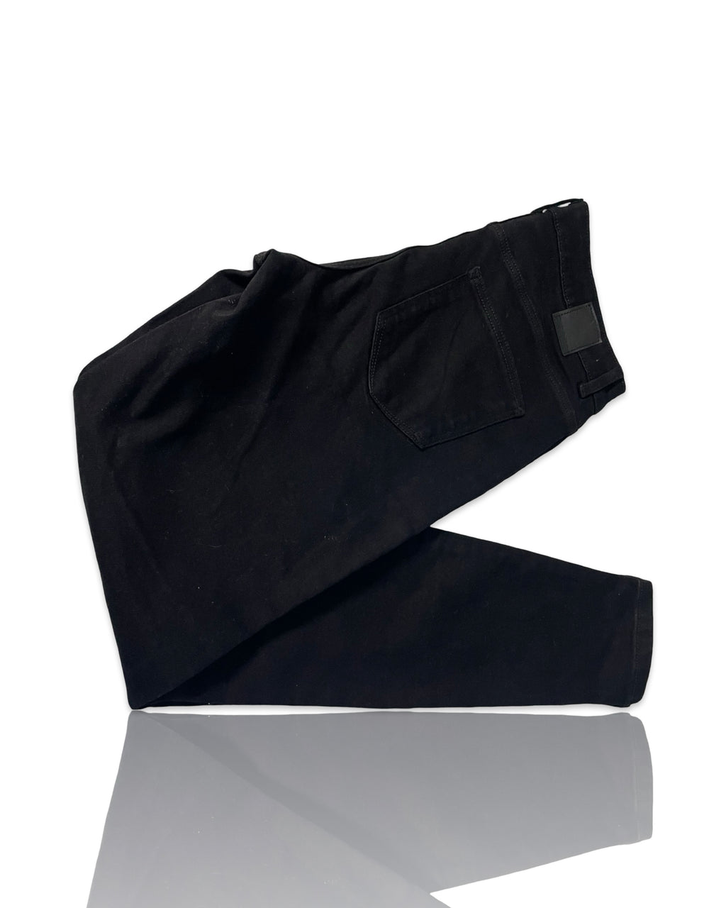 vintage black women's pieces jeggins in XL L31 W32|SKU 4238