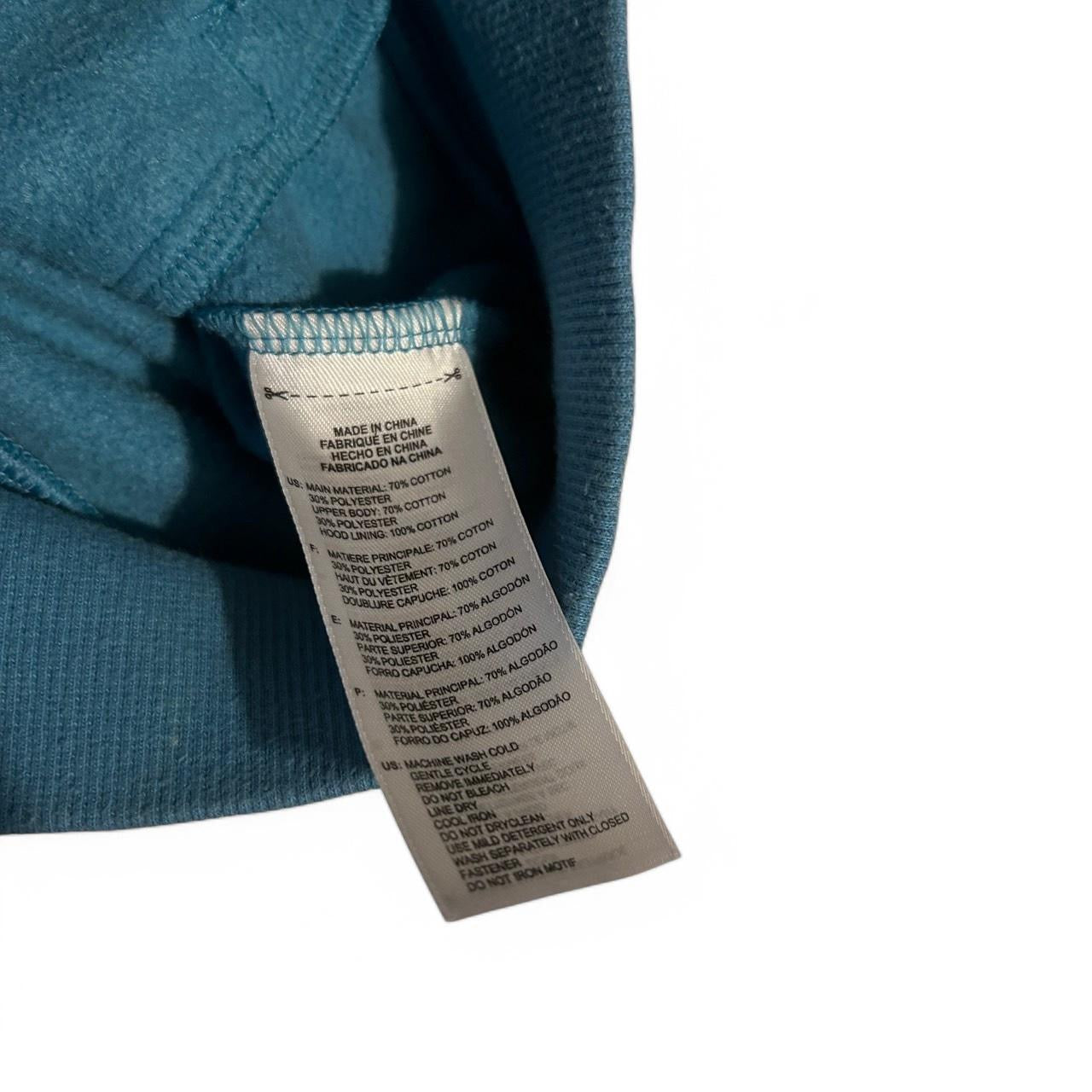 Vintage Adidas Multi Color block Full Zip Up Women’s hoodie in Large SkU 6854