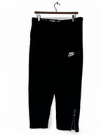 Nike black & white sweatpants #sporty w30 l 28 sku 6966