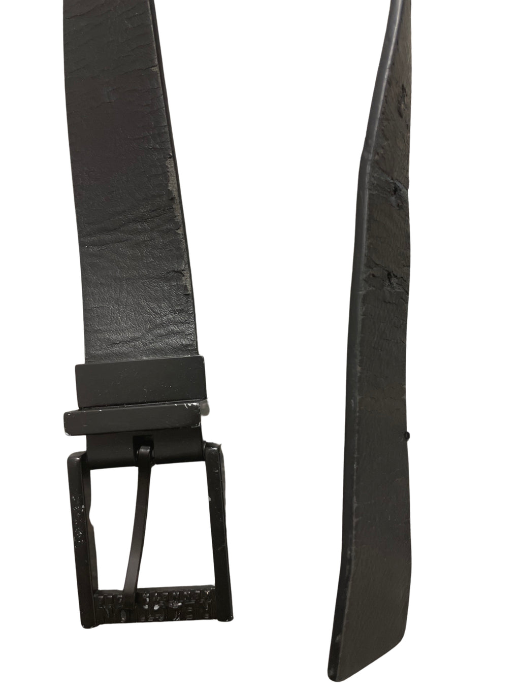 Rubynee Vintage y2k mens leather brown belt