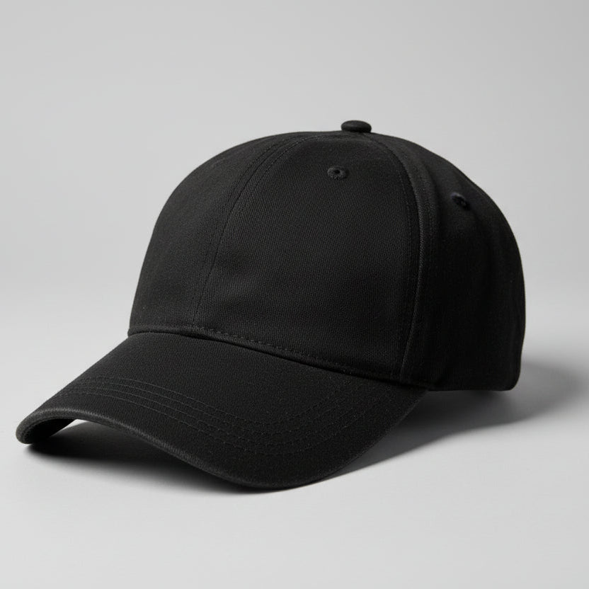 Black Baseball Cap SKU 7278