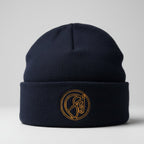 Beechfield original headwear navy unisex winter beanie SKU 7287