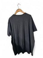 Vintage Men’s Black Nike T-shirt with white embroidered logo streetwear
Size 3XL
L 31 W 29 
SKU 7141