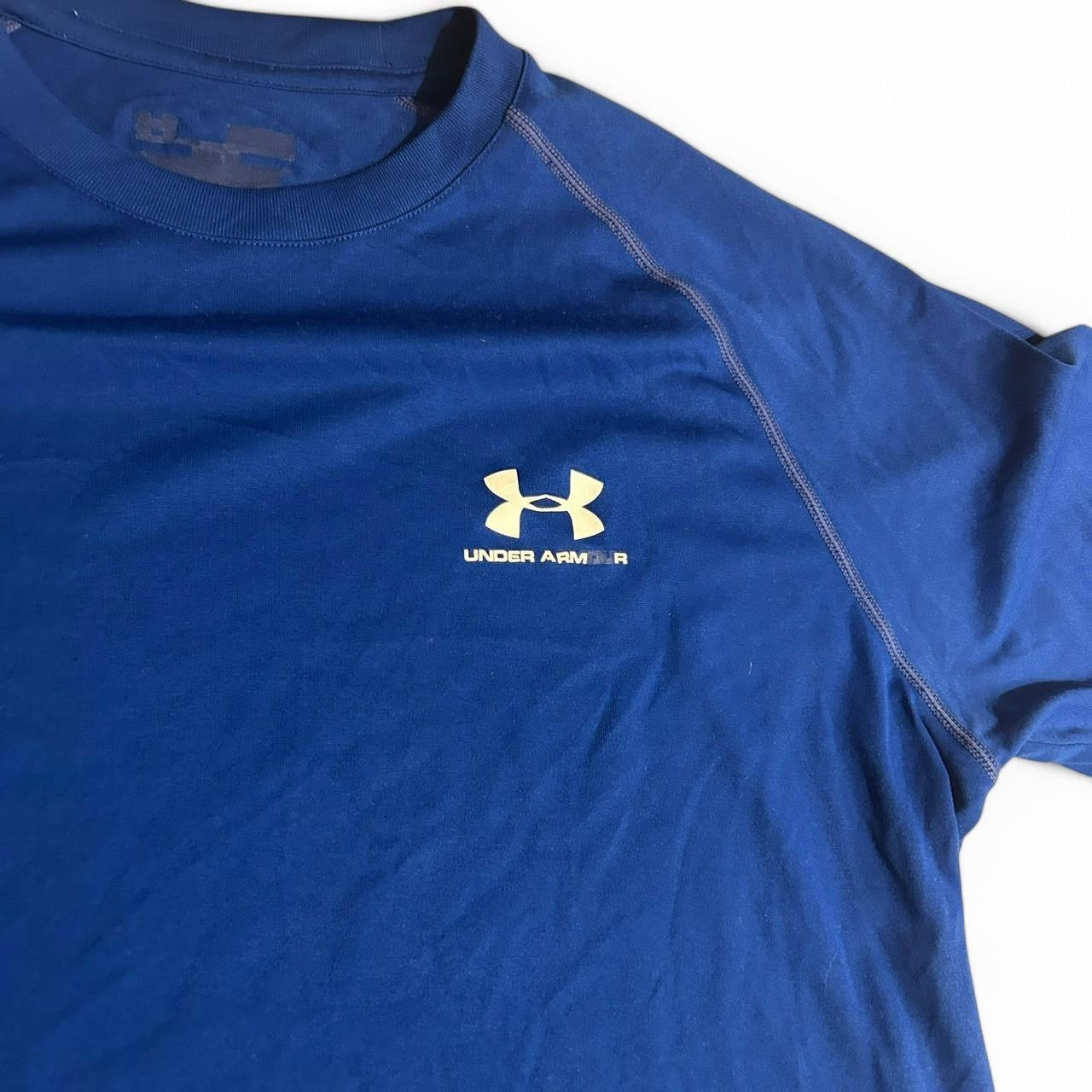 Under Armour Men's Blue Sportswear Vintage Short-Sleeve T-Shirt - Size Small, SKU 6842