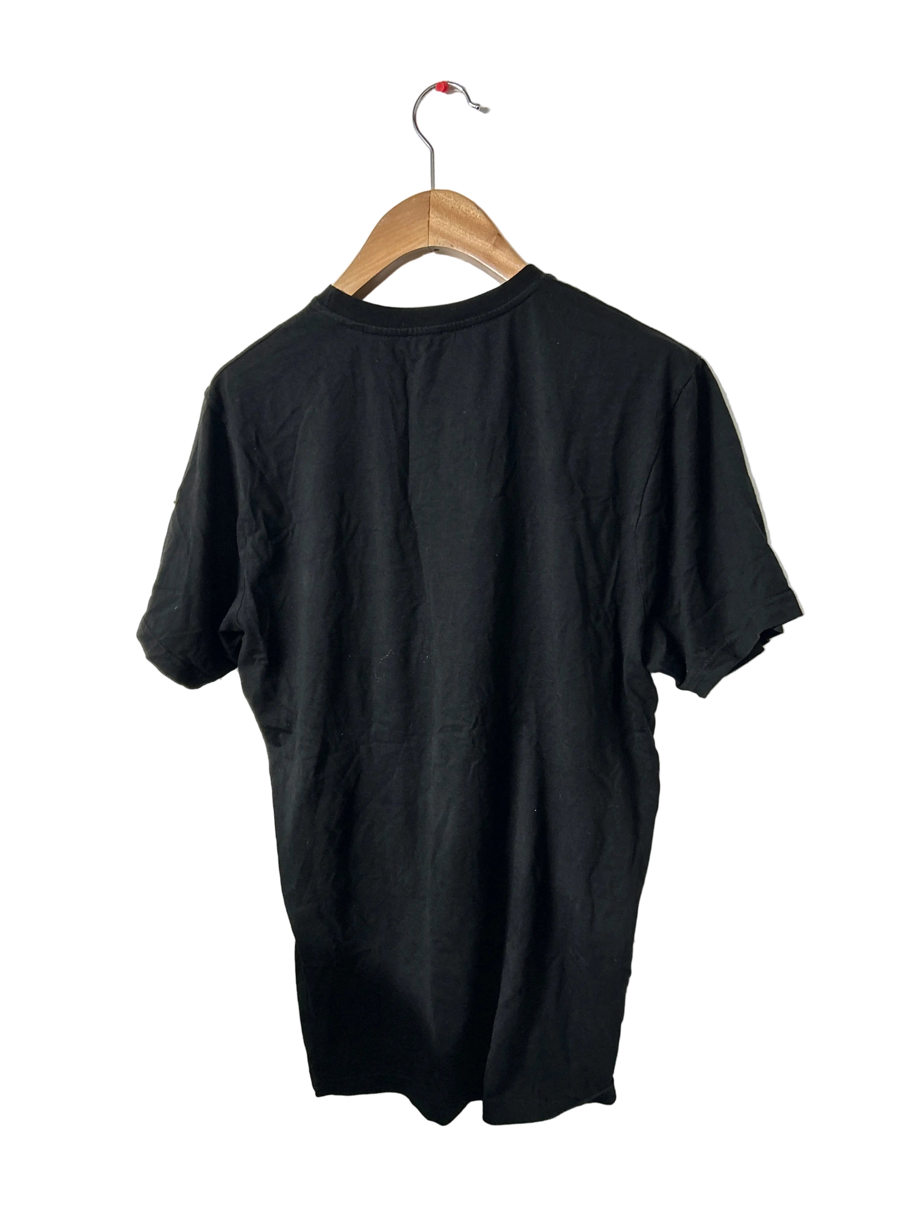 Guess Vintage black men’s T-shirt with an embroidered logo