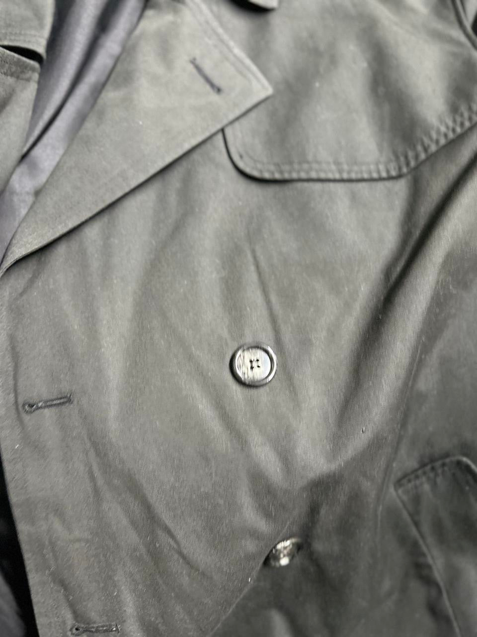 women Double Breasted Mid Long Trench Coat Jacket Over Knee Length Overcoat Spring onesize WMN l45 W25