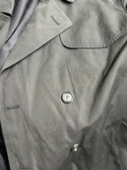 women Double Breasted Mid Long Trench Coat Jacket Over Knee Length Overcoat Spring onesize WMN l45 W25