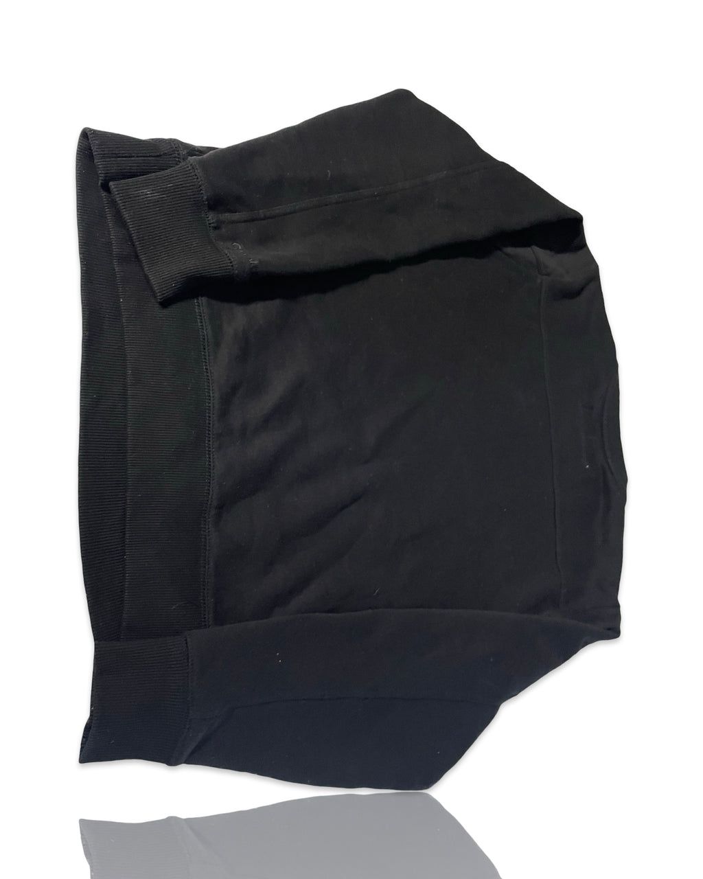 Vintage men's CALVIN KLEIN Jeans center logo black sweatshirt Size S oversize faded pullover|SKU 4243