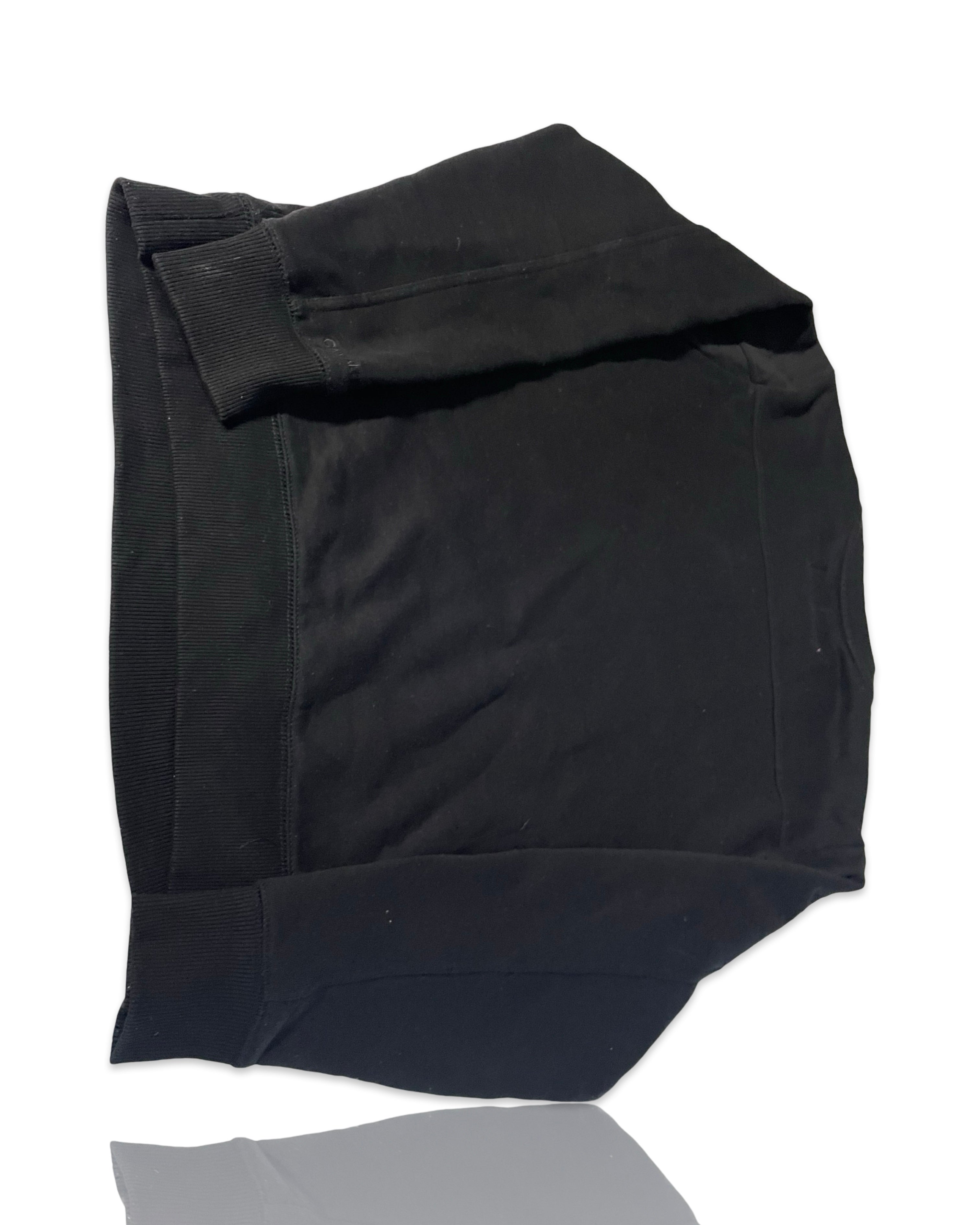 Vintage men's CALVIN KLEIN Jeans center logo black sweatshirt Size S oversize faded pullover|SKU 4243