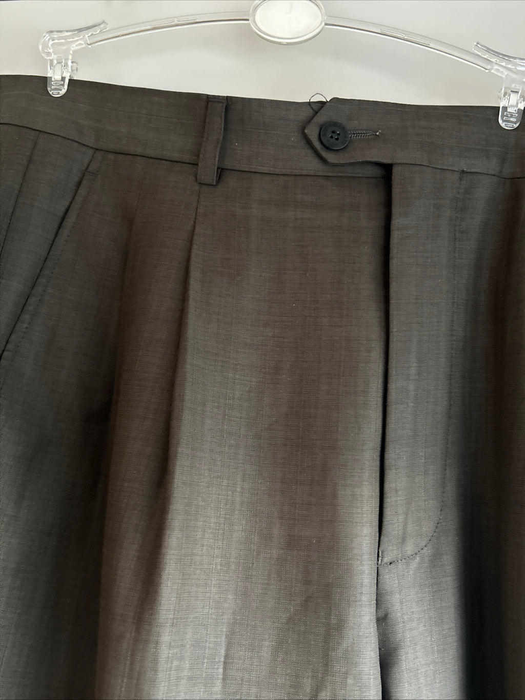 GIORGIO ARMANI COLLEZIONI Mens Brown Viscose/Polyester Dress Pants sz34 x 28 