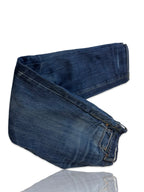 GAP Mens Jeans Skinny Fit Blue Distressed Denim SIZE W32 L32 Waist 32" Leg 32"|SKU 4182