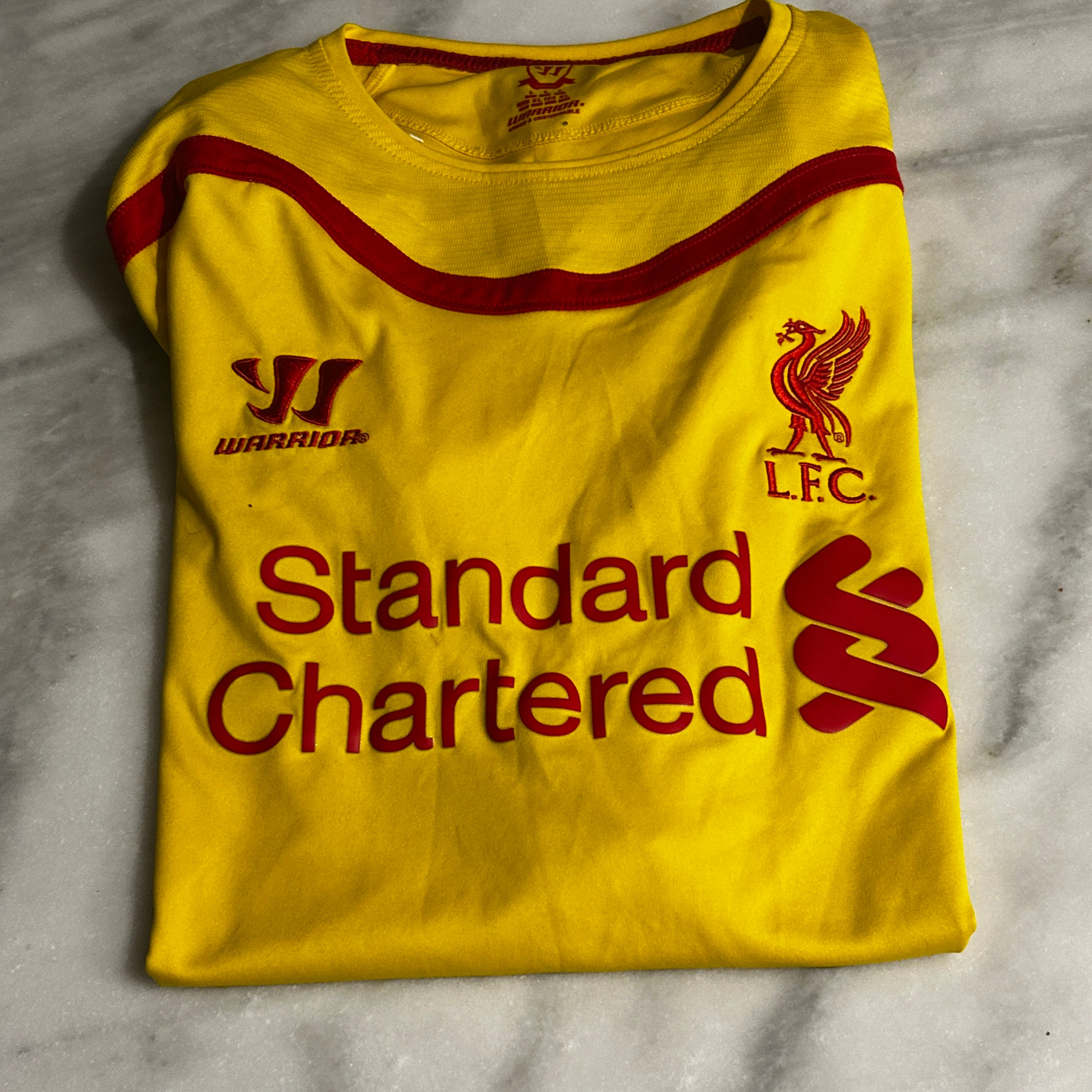 Warrior Liverpool FC 2014/2015 away football shirt jersey size XL extra large