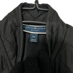 Karen Scott Women’s golf Black quilted fleece vest #fleecevest in small L26 W21 SKU 6888
