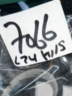 Black tank top with white trim #gothvibes #grungefashion collar to hem 24 pit to pit 15 sku 7066