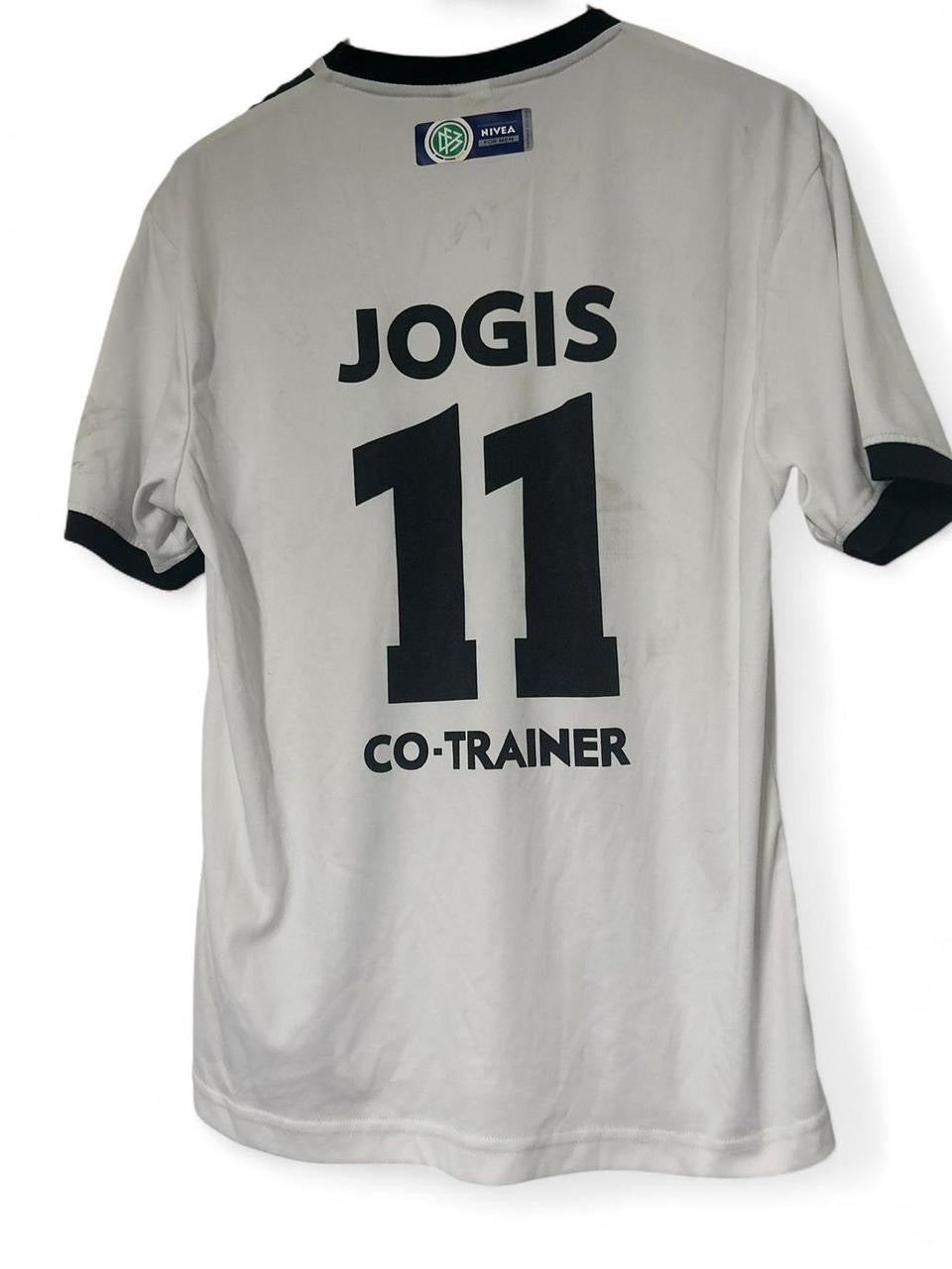 Germany 2002 World Cup Jogi Löw white and black retro football shirt #retrofootball