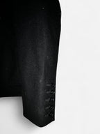 Men’s  small Black Zara Harrington jacket with red lining jacket collar to hem 27 pit to pit 19 sku 7079