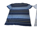 Fatface Men's Blue and Green T-shirt L27 W21 |SKU 4191
