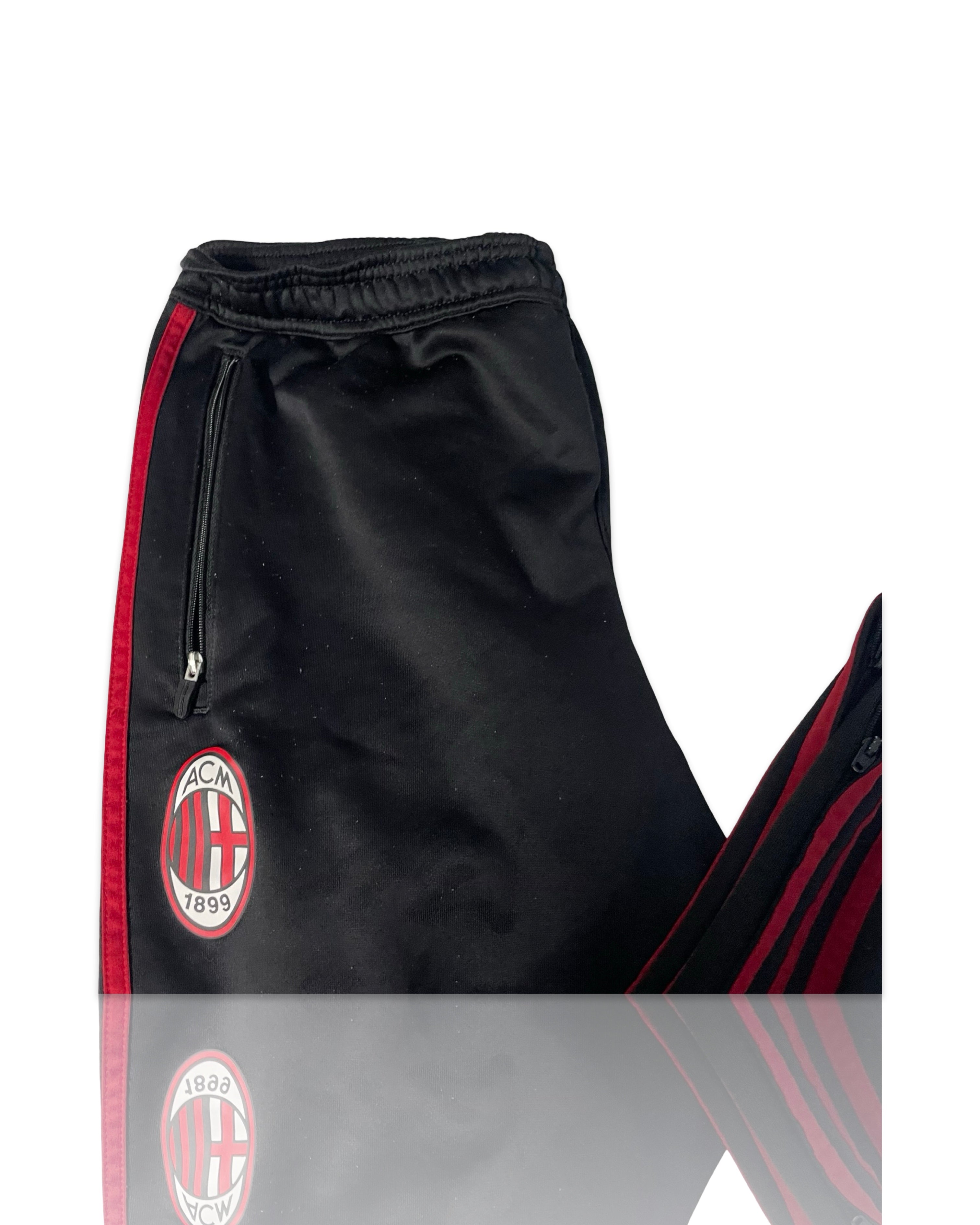 Vintage adidas AC Milan soccer joggers size L|SKU 4242