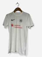 Nike white and red Sparkasse Hiedelausitz training top #football #training