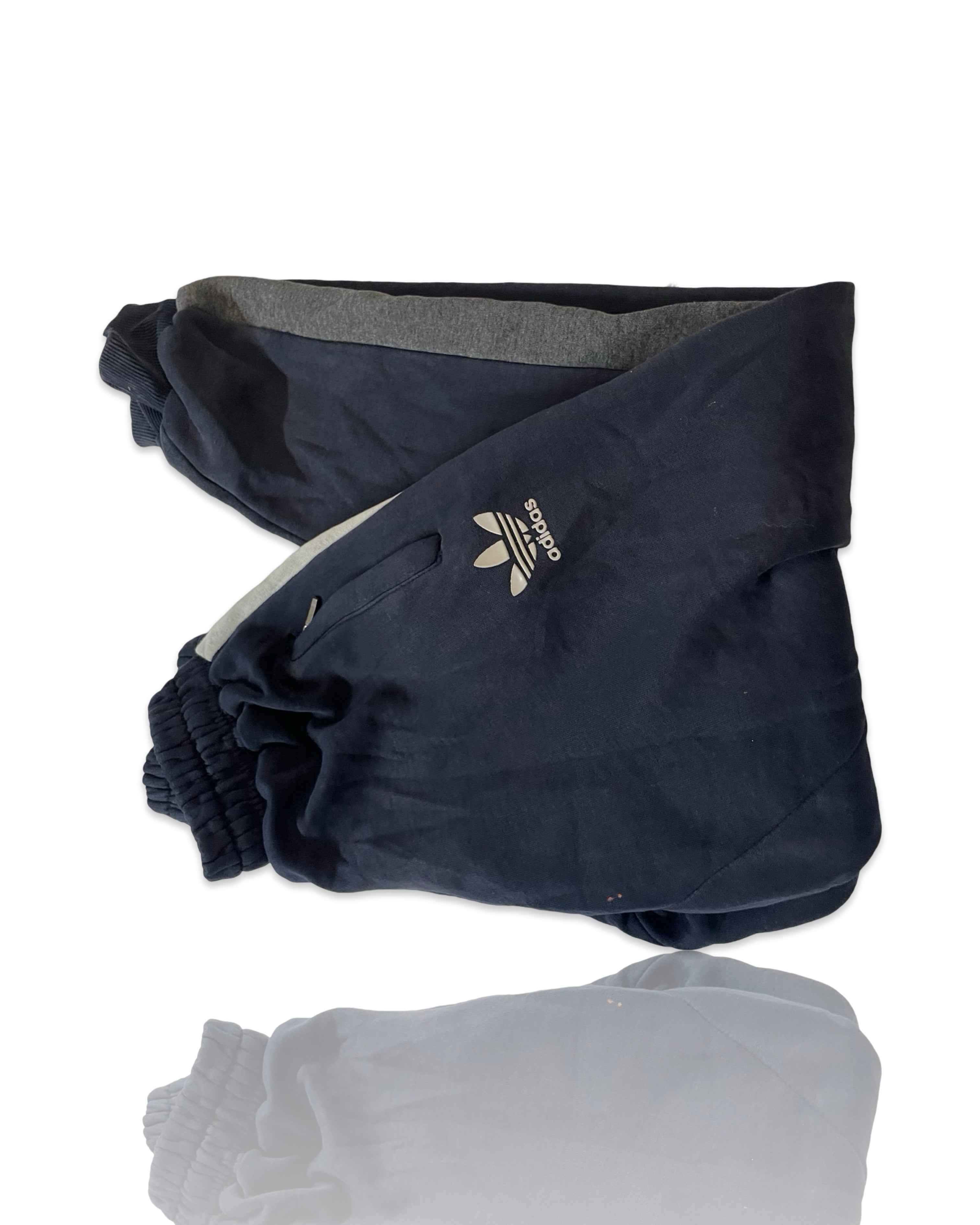 VINTAGE ADIDAS ORIGINAL  BLUE TRACKPANT in XS/S |SKU 4255