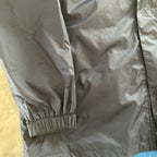 Vintage 90s windbreaker Black and blue waterproof rain jacket #rainydays sku 6867