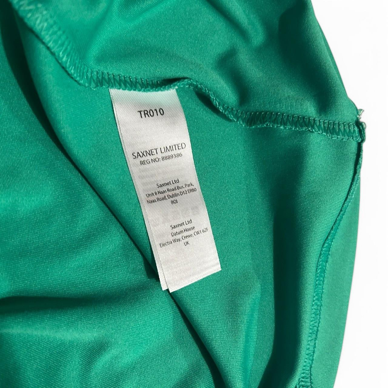 Vintage men Green Toyota SAXNET Limited logo T-Shirt in size L sku 6845