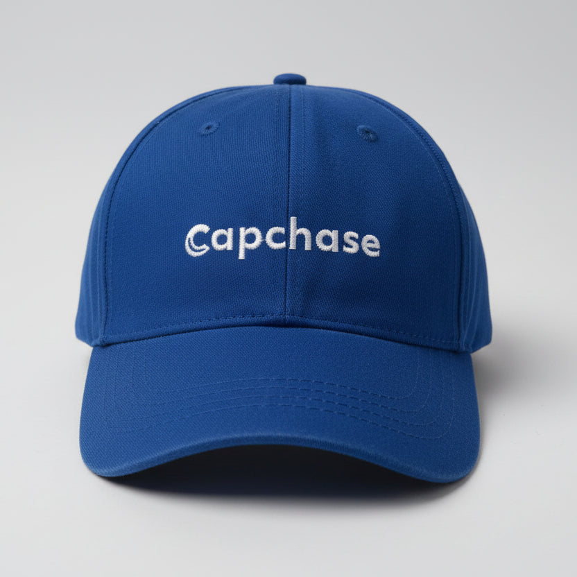 Capchase Blue Adjustable Baseball Cap SKU 7268